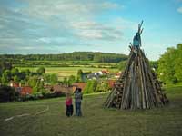 Blick vom Biesselberg in Hainbronn