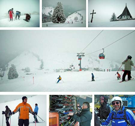 Eindr�cke von der Skifahrt nach Itter