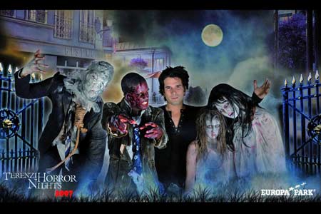 \"Terenzi Horror Nights\" im Europa-Park Rust - Der Hainbronner Jens Meyer hat einen Fanclub gegr�ndet. Foto: Europapark