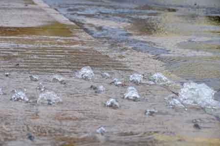 Das sprudelnde Quellwasser