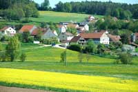 Hainbronn leuchtet gelb - Pfingsten 2008