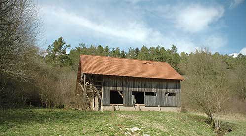 Der Schafstall in Hainbronn