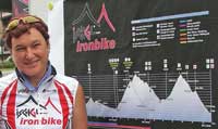 Kerstin Ehler beim ironbike in Ischgl