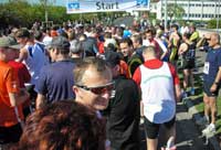 Start beim Halbmarathon Amberg