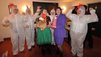 Die \"wilden H�hner\" aus Hainbronn - Der Bastelkreis beim Fasching