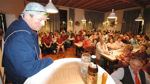 Fritz Suttner als Hainbronner \"Gmaa\"-Diener