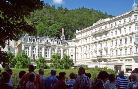 Das Grandhotel Pupp in Karlsbad