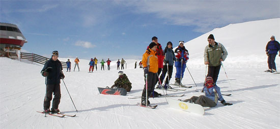In Saalbach-Hinterglemm 2006